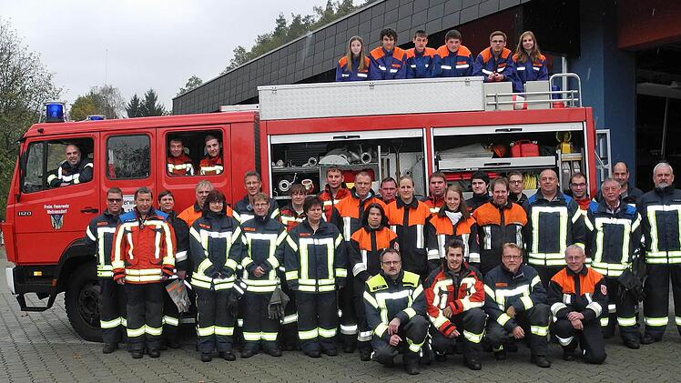 Die Feuerwehr Weitramsdorf hat 127 Mitglieder. Foto: Feuerwehr Weitramsdorf