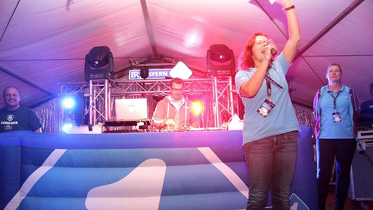 Impressionen von der Bayern-1-Disco  Foto: Richard Sänger
