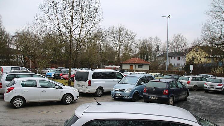 Der Parkplatz Innere Lache soll gestaltet werden.