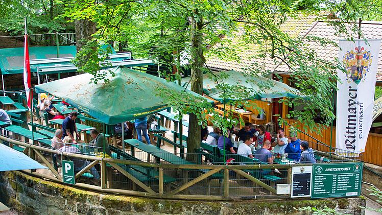 Kellerwald in Forchheim: Die Keller-Saison könnte schon bald auch in Forchheim wieder eröffnen.