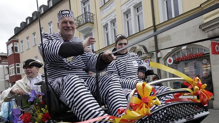 Der Forchheimer Faschingszug, ein Spektakel für alle.  Josef Hofbauer