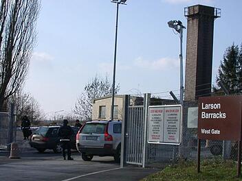 Die Larson Barracks in Kitzingen. Foto: Archiv