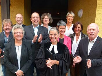 Nach einem Jahr Vakanz freut sich der Kirchenvorstand auf seine neue "Chefin". Foto: Lothar Weidner