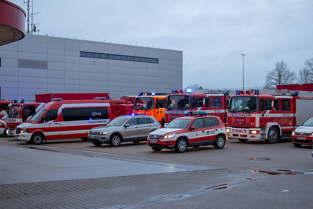 Hilfe aus Franken gegen den Schnee: FFW Nürnberg macht sich auf den Weg