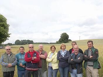Schon vor Wochen hatten die Gegner des Dreschenauer Baugebiets ihren Unmut kundgetan. Foto: Archiv/J.Gärtner