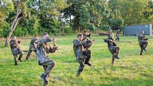 Training im "Basislager Greifenstein" Foto: Bundeswehr/ Niklas Pritzsche