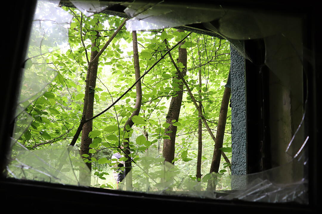Lost Place US-Waffenbunker im Wald