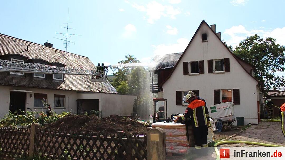 Wohnhausbrand in Bad Windsheim