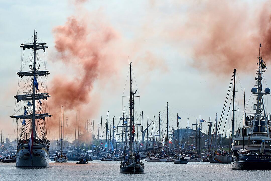 SAIL Parade in Amsterdam