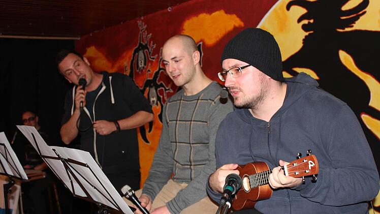 "Kinder wollen so viel wissen" von links: Jochen Link, Patrick Krug, Steffen Link. Foto: Birgit Will