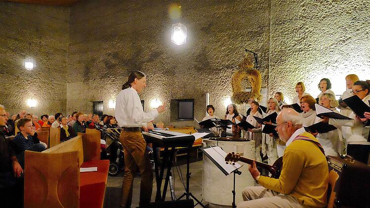 Die Gesangs- und Instrumentalgruppe beteiligt sich wie vor zwei Jahren wieder an den Kirchenmusiktagen. Foto: Archiv/Gerd Schaar