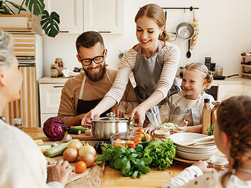 Essen, gesund kochen, Familienessen, Kochen