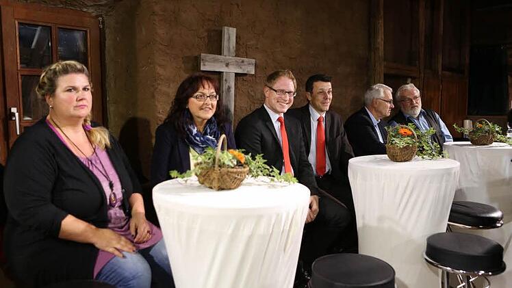 Ebermannstädter stellen Fragen bei "Jetz red i - Europa" Foto: Barbara Herbst