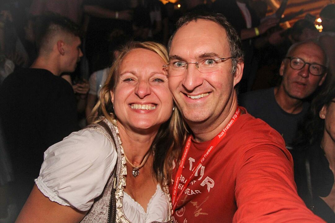 Endlich wieder Weinfest in Abtswind.