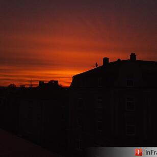 Leserbilder: Sonnenuntergang in Franken