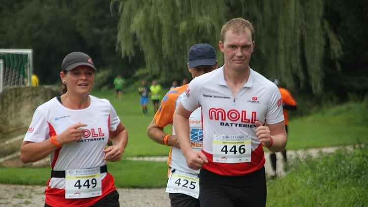 Läufer beim Run of Hope in Kronach. Foto: Veronika Schadeck