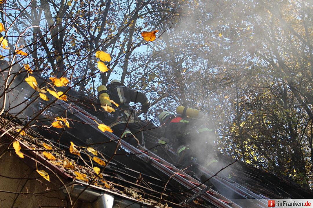 Brand in Neuhaus bei Hersbruck