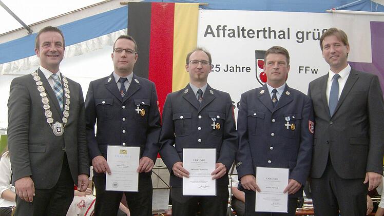 125-Jahr-Feier der FFW Affalterthal. Foto: Petra Malbrich