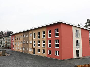 Eines der Weismainer Asylbewerberheime. Foto: Stefan Lutter