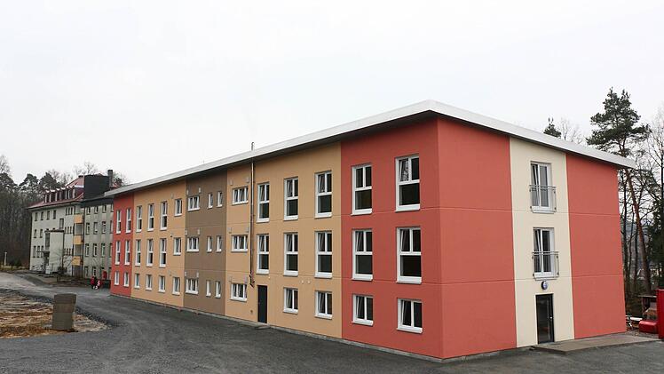 Eines der Weismainer Asylbewerberheime. Foto: Stefan Lutter