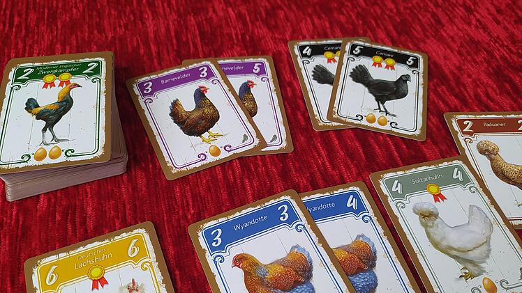 Hennen im Test - Kartenlegespiel mit taktischen Kniffen