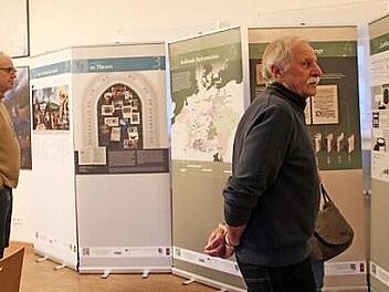Eine Ausstellung im evangelischen Gemeindehaus zeigt den großen Reformator Martin Luther und die Folgen der Reformation. Foto: Gerda Völk