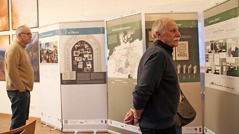 Eine Ausstellung im evangelischen Gemeindehaus zeigt den großen Reformator Martin Luther und die Folgen der Reformation. Foto: Gerda Völk