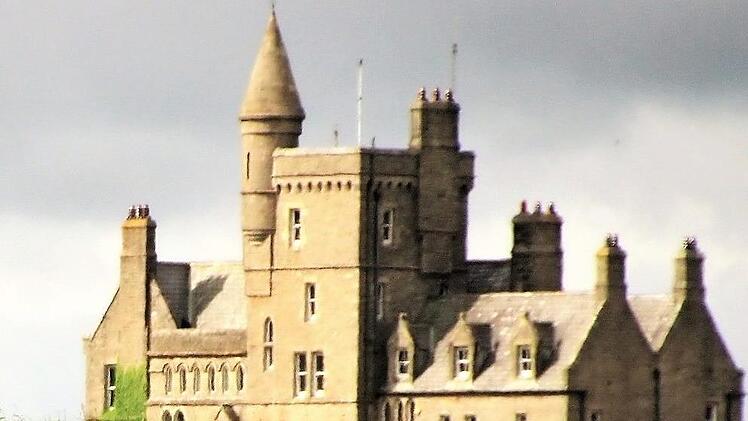 Classiebawn Castle  im County Sligo war einst Landsitz der Mountbattens.