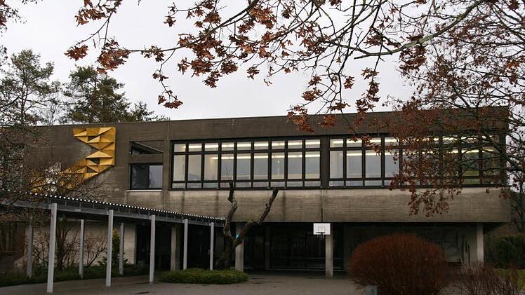 So sah der Schulinnenhof aus.