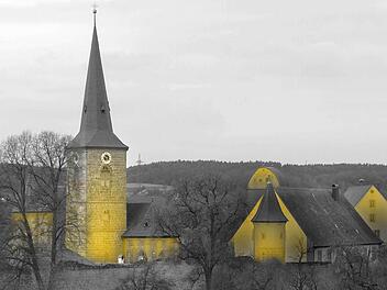 Langfristig soll in Seßlach die energieintensive Straßenbeleuchtung verschwinden. Ein Lichtmasterplan soll Energie einsparen und Lichtverschmutzung beseitigen. Wie das fertige Resultat aussehen könnte, zeigt diese Simulation des für Seßlach tätigen Architekten Mario Hägele. Foto: Mario Hägele