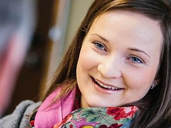 Tina-Christin Rüger im Gespräch mit uns. Foto: Hendrik Steffens