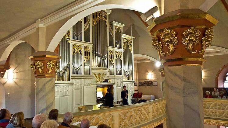 Markus Heunisch (Orgel) und Bernhard ForsterFoto: Jochen Berger