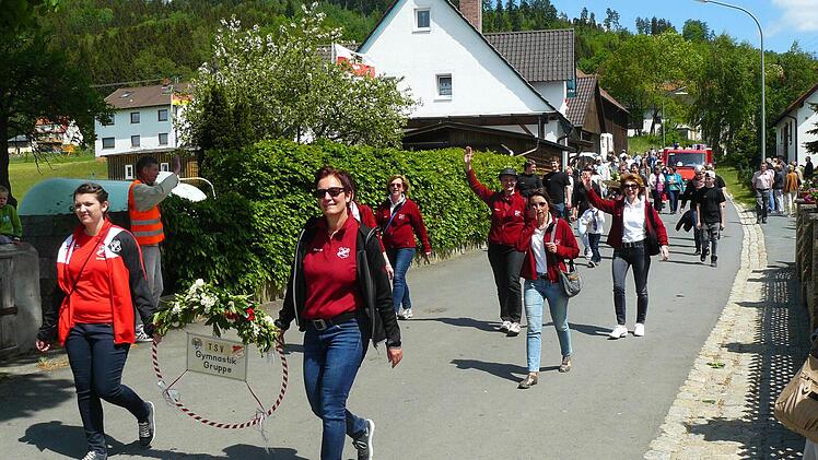 Gymnastikdamen des TSV Presseck