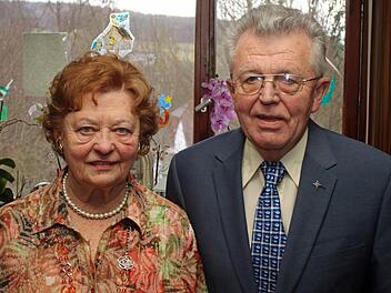 Seit 50 Jahren ein Paar: Anneliese und Hermann Kötterheinrich. Foto: Steffen Vetter