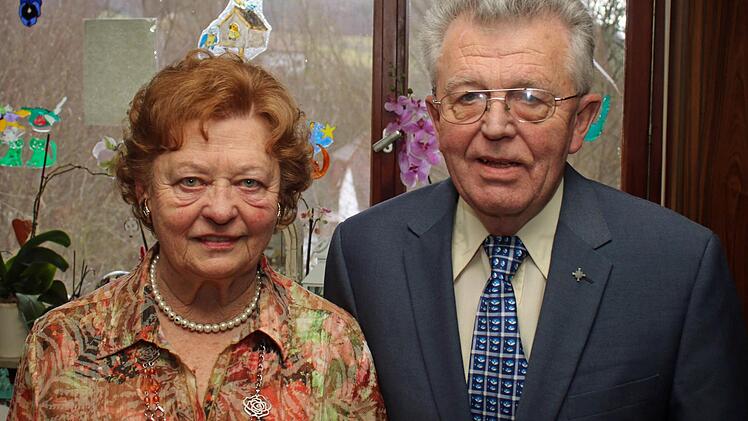 Seit 50 Jahren ein Paar: Anneliese und Hermann Kötterheinrich. Foto: Steffen Vetter