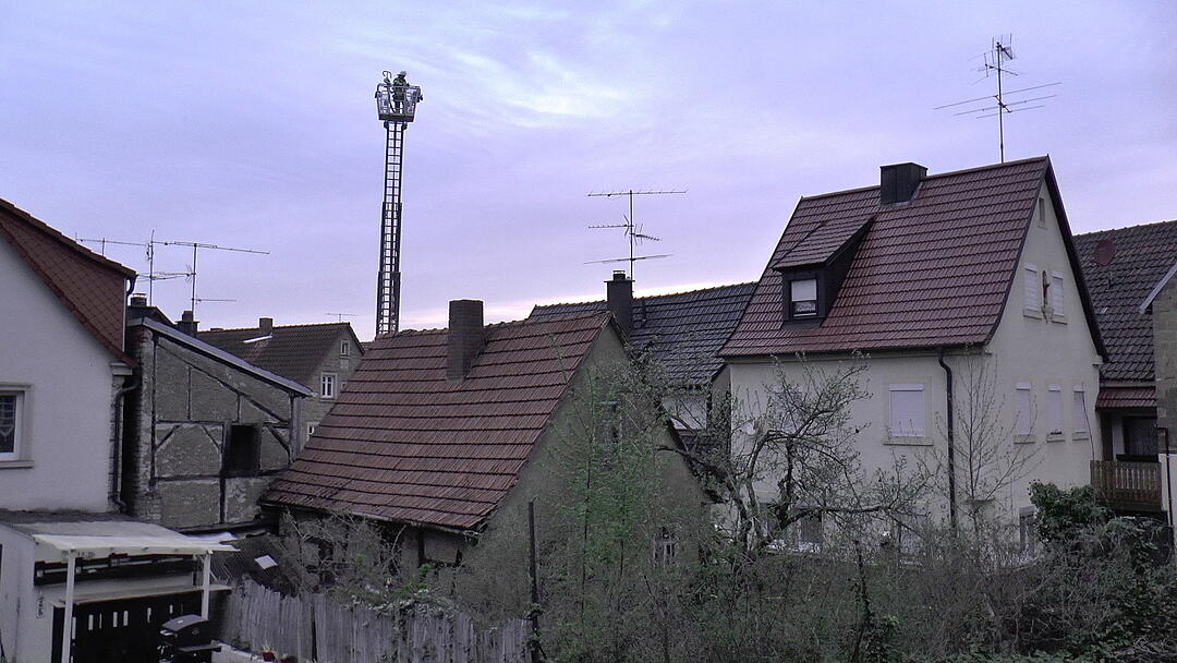 Haus in Zeil am Main brennt – War es Brandstiftung?
