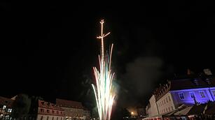 Sandkerwa 2019: das Abschlussfeuerwerk