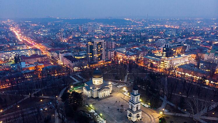 Chişinău/Chisinau - die Hauptstadt der osteuropäischen Republik Moldawien