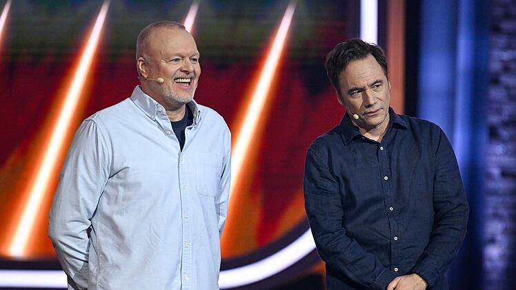 In der Show "Stefan & Bully gegen irgendson Schnulli" (alle bisherigen Folgen sind abrufbar bei RTL+) sind Stefan Raab (links) und Michael "Bully" Herbig regelm&auml;&szlig;ig gemeinsam zu sehen.