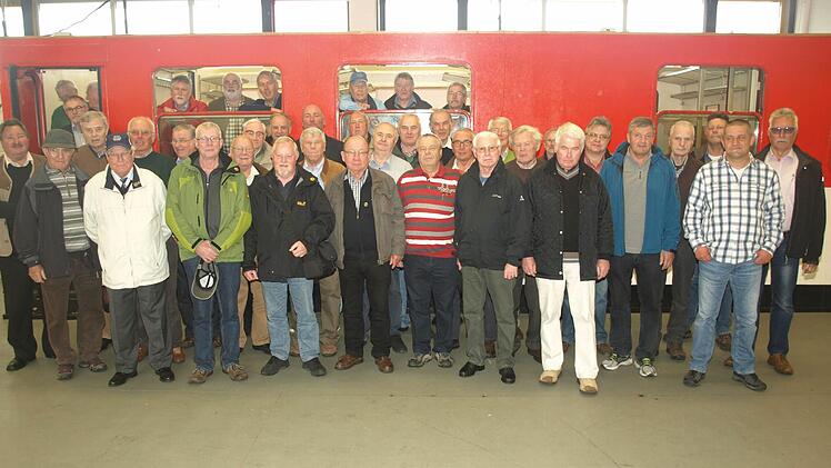 Gruppenfoto von der Bundesversammlung der Delegierten der BGS-Kameradschaften in Oerlenbach. Foto: Bundespolizei
