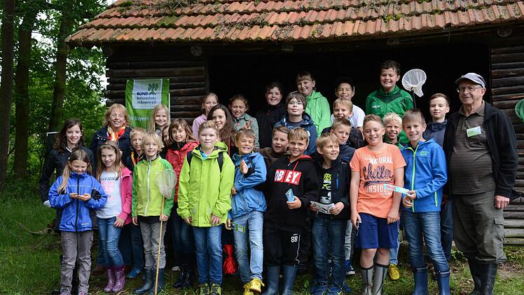 Die BN-Kreisgruppe bedankt sich bei der fünften Klasse des Jack Steinberger Gymnasiums in Bad Kissingen mit ihrer Lehrerin Agnes Brath für ihre Sammelleistung mit einer Exkursion.