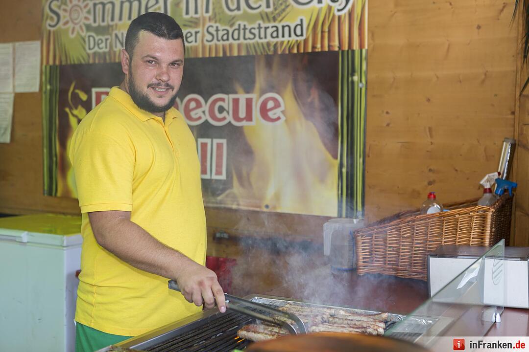 Nuernberger nutzten das fantastische Wetter