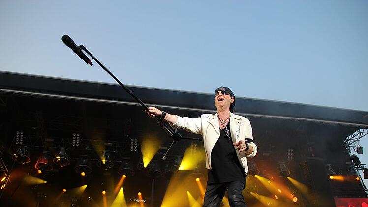 Impression vom Scorpions Konzert. Foto: Johannes Schlereth