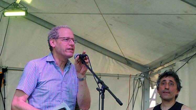 Bürgermeister German Hacker lobte das Engagement Alberto Parmigianis.