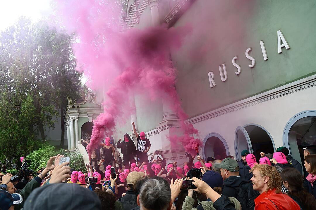 Kunstbiennale 2026 - Proteste