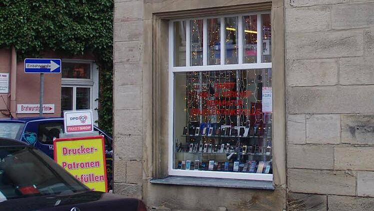 Flucht ergriffen: Im Handy-Shop wurden die Täter ertappt.