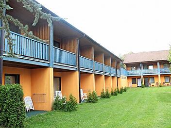 Eines der Bettenhäuser des Aparthotels Foto: Archiv/Friedwald Schedel