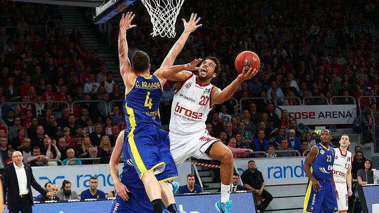Brose Bamberg spielt am Sonntagabend gegen Oldenburg. Foto: Sportpress
