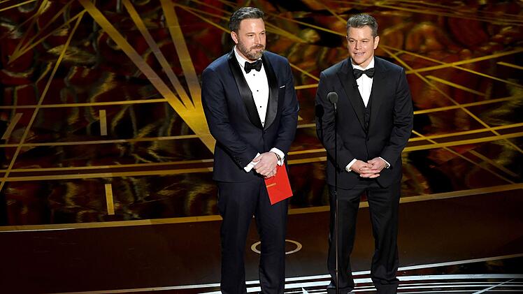 Matt Damon (rechts) und Ben Affleck gingen gemeinsam auf die Cambridge Rindge and Latin School in Massachusetts und sind seitdem unzertrennlich.