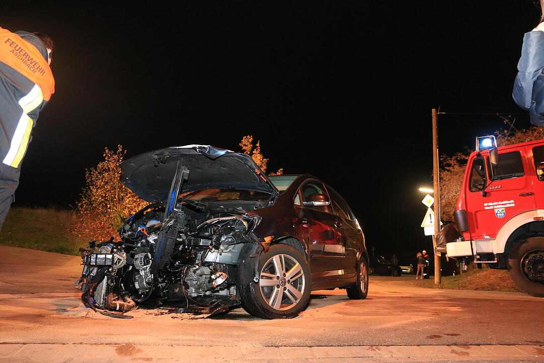 Unfall in Aschbach